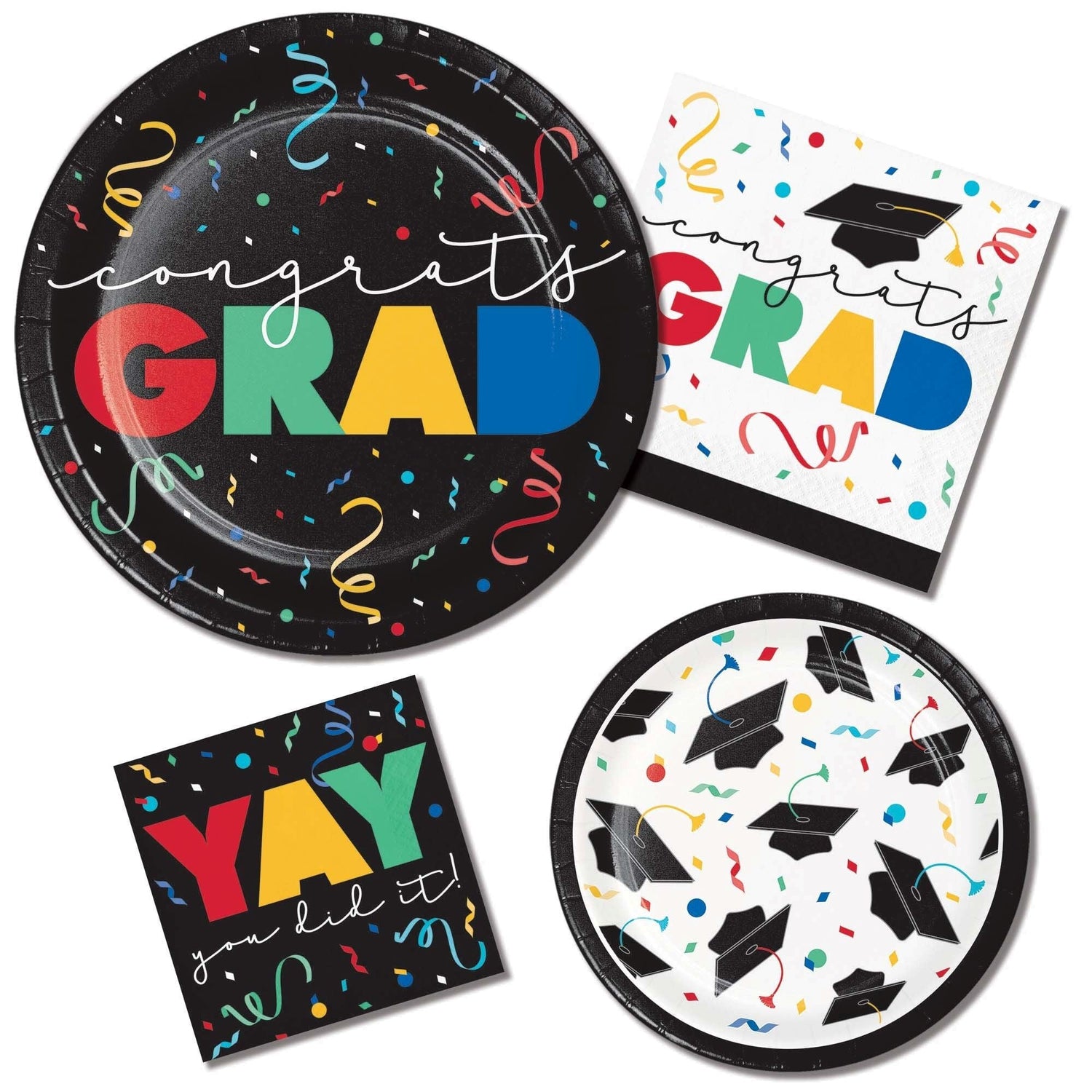 Cap Toss Graduation Party Supplies Lifestyle Image