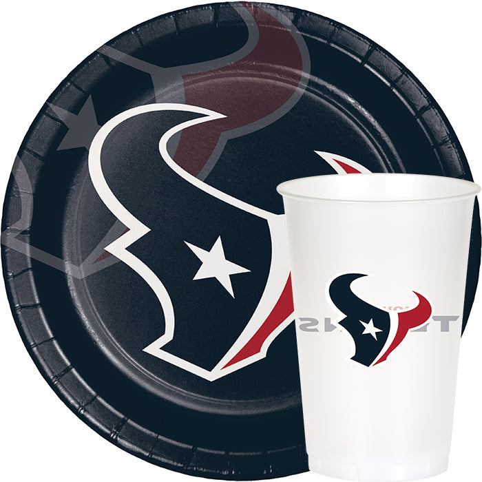 Houston Texans Plate and Cup