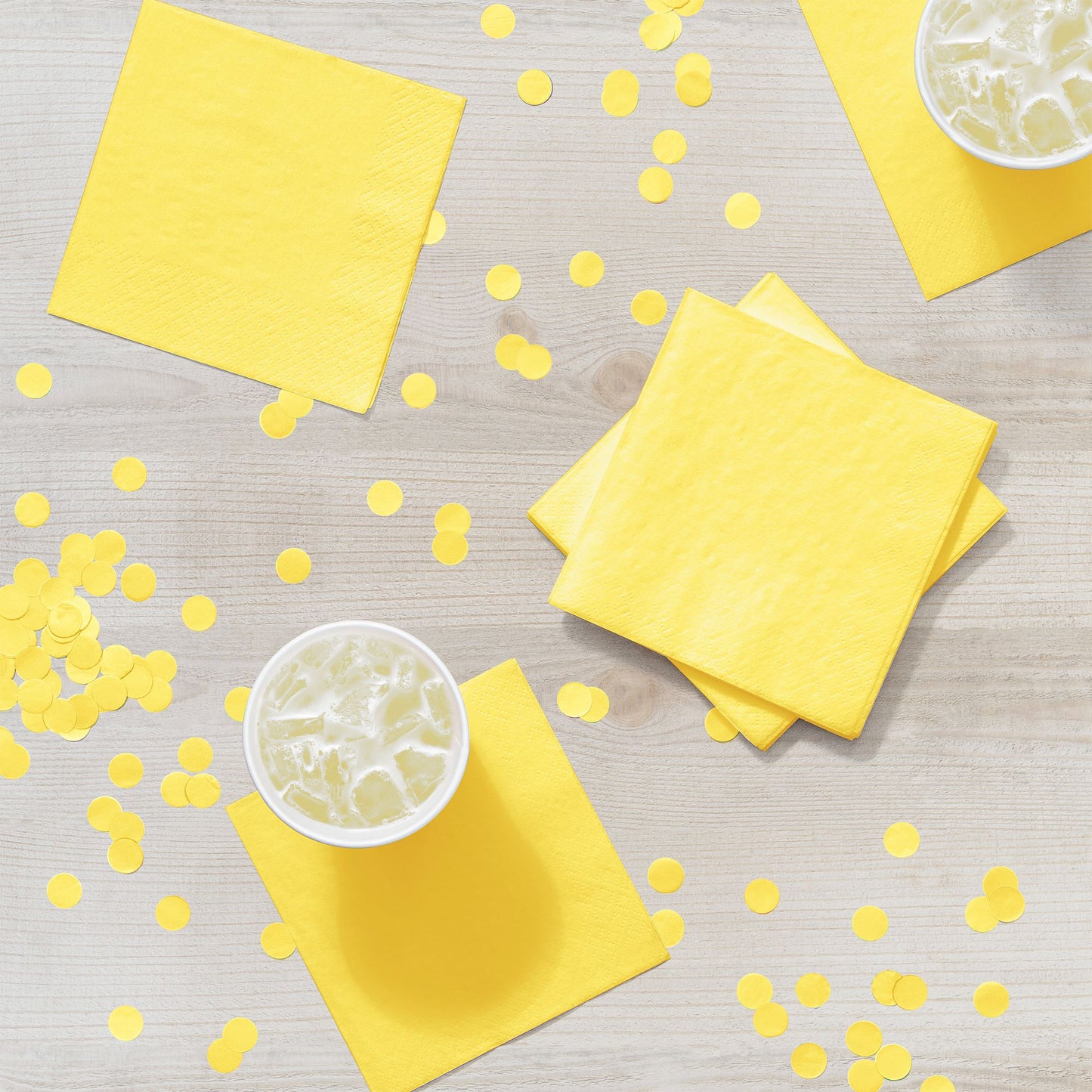 Mimosa 2-Ply Beverage Napkins 600 ct Lifestyle Image