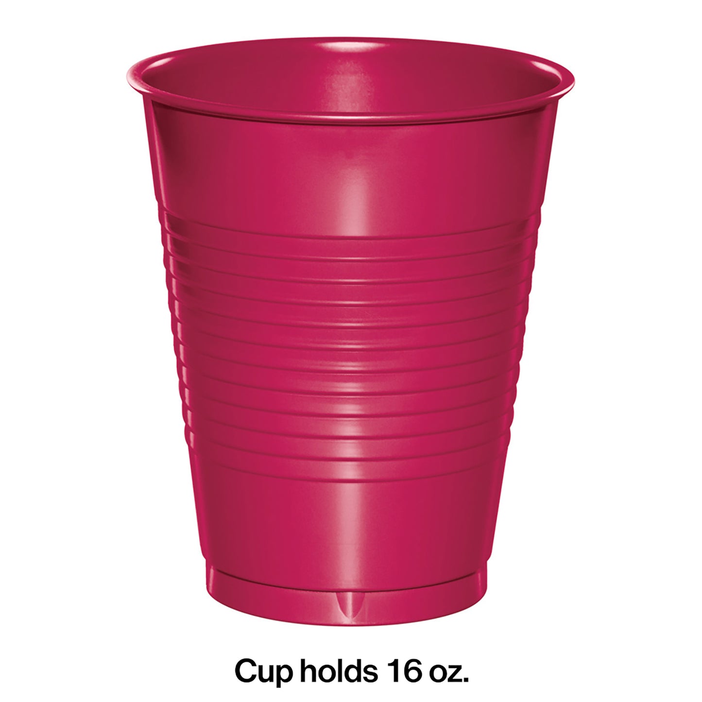 Hot Magenta 16 oz Plastic Cups 240 ct