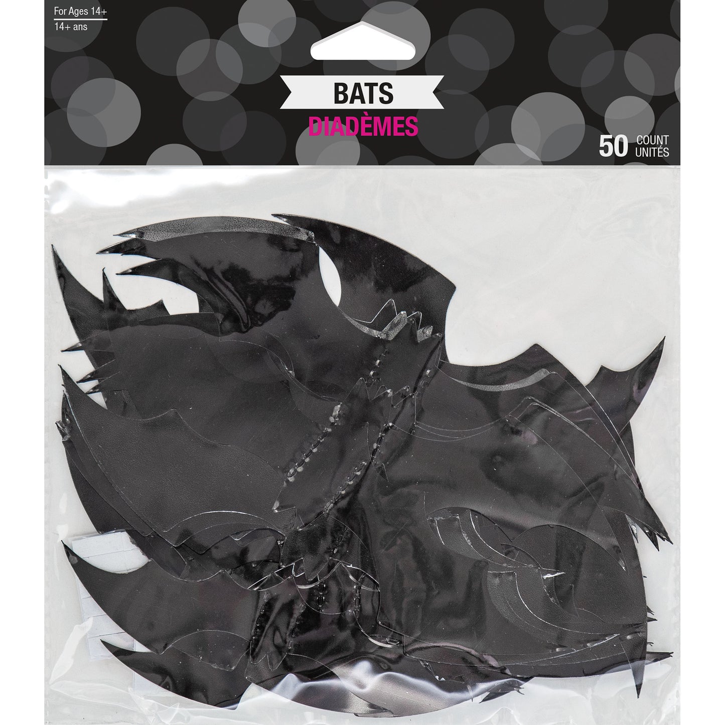Halloween Bats Wall Decorations 600 ct