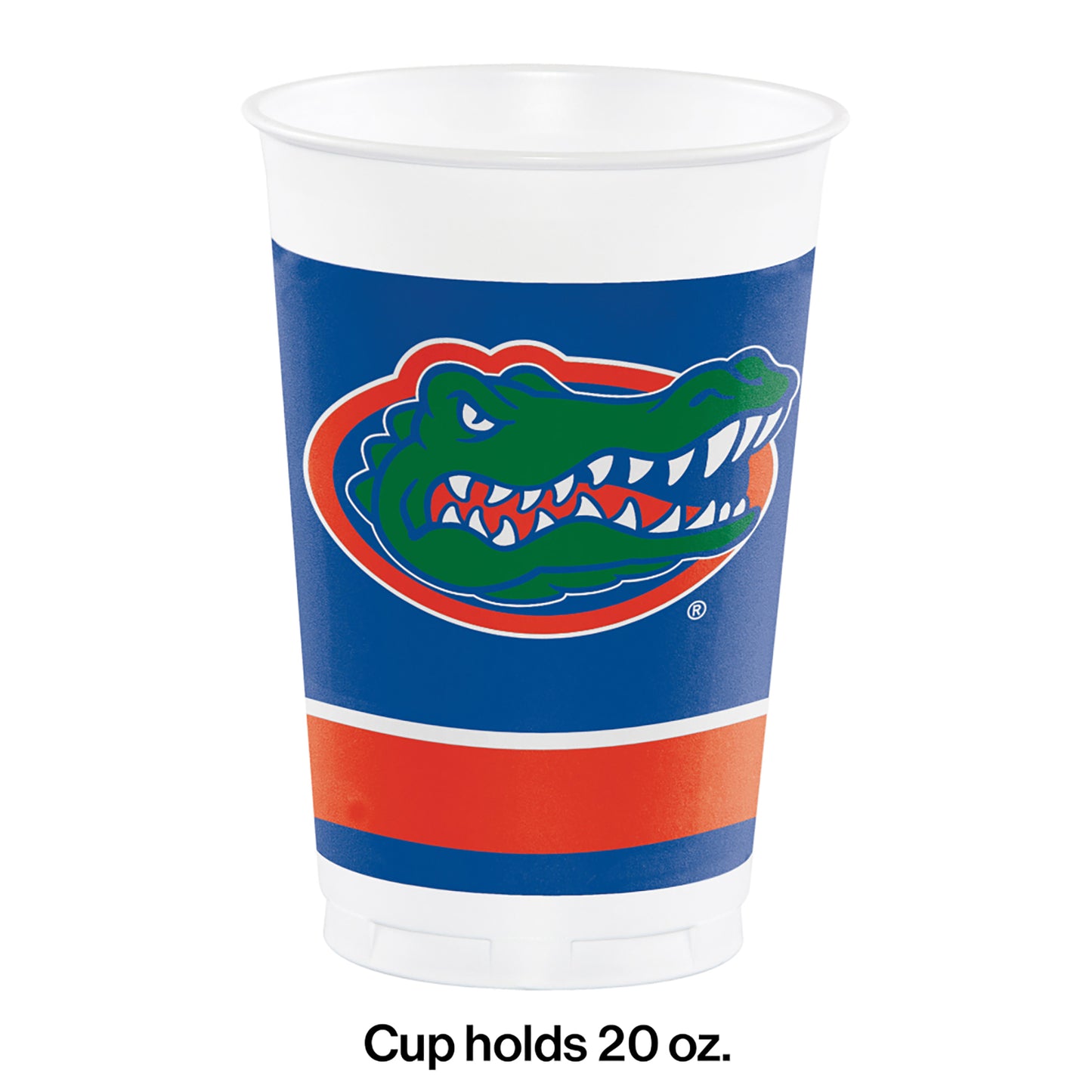 University of Florida 20 oz Plastic Cups 96 ct