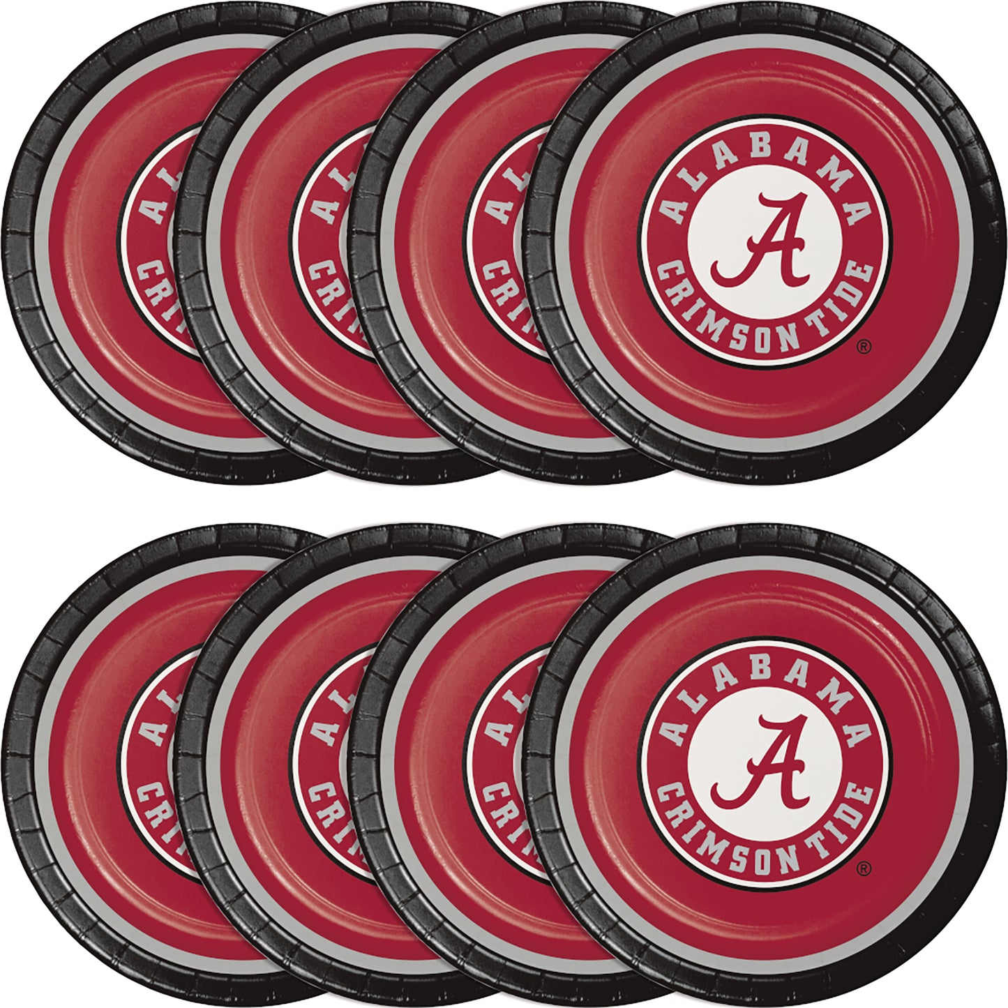 University of Alabama Dinner Plates 96 ct