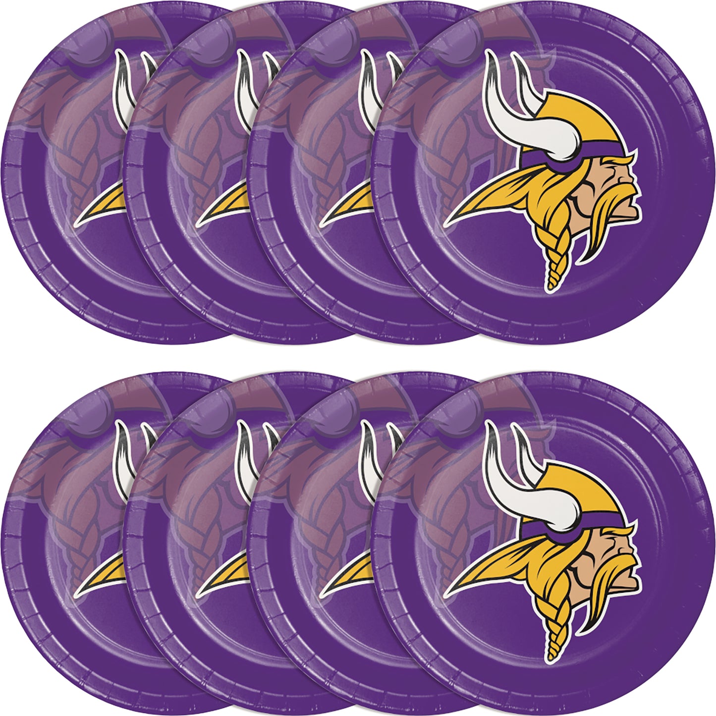 Minnesota Vikings Dinner Plates 96 ct