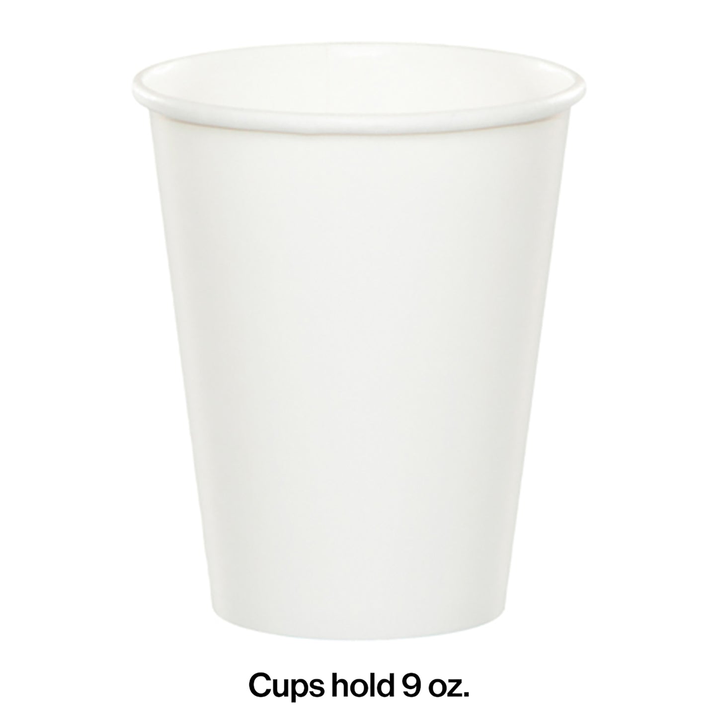 White 9 oz Hot & Cold Cups 240 ct