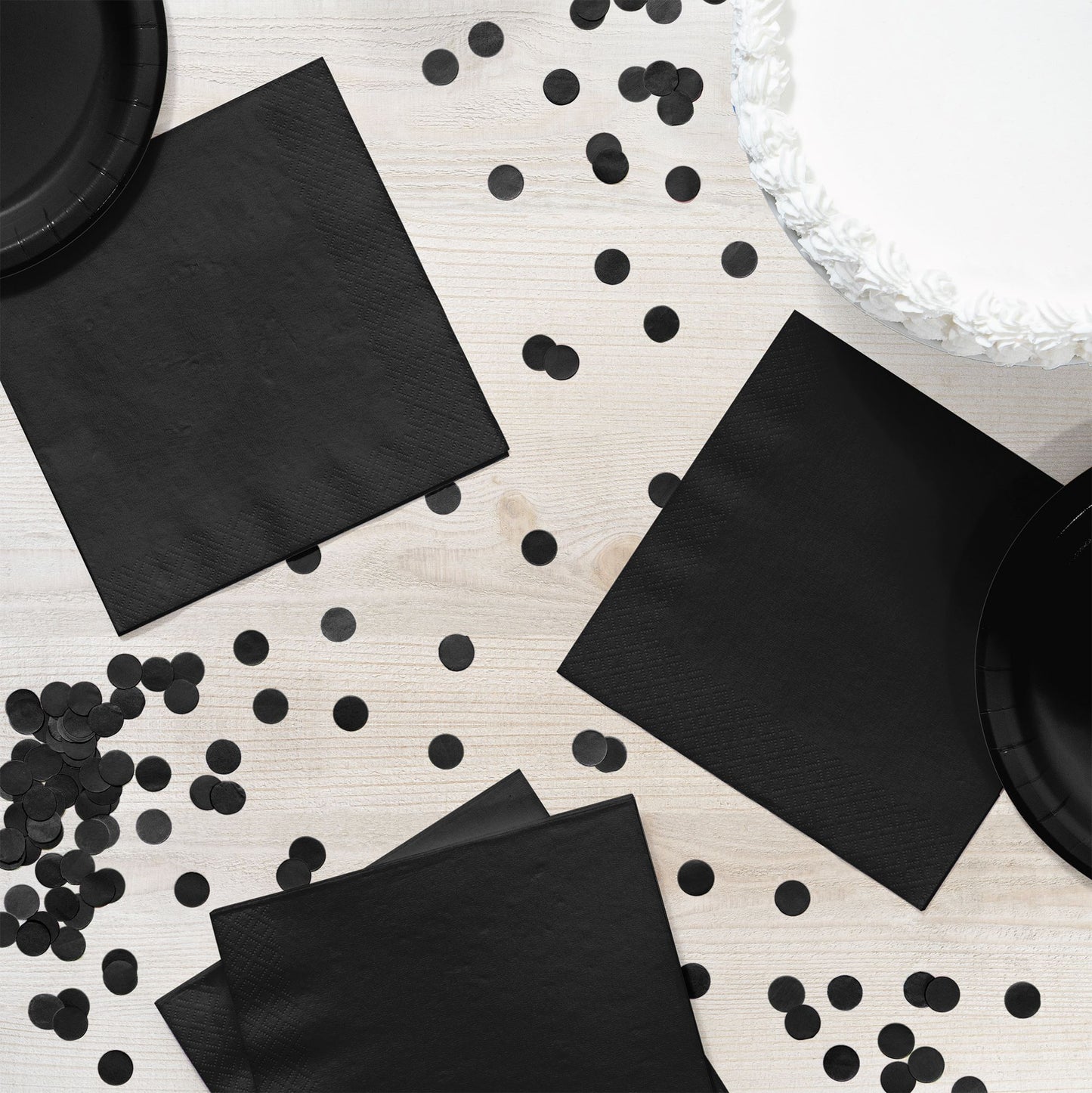 Black Velvet Luncheon Napkins 3-Ply 500 ct Lifestyle Image