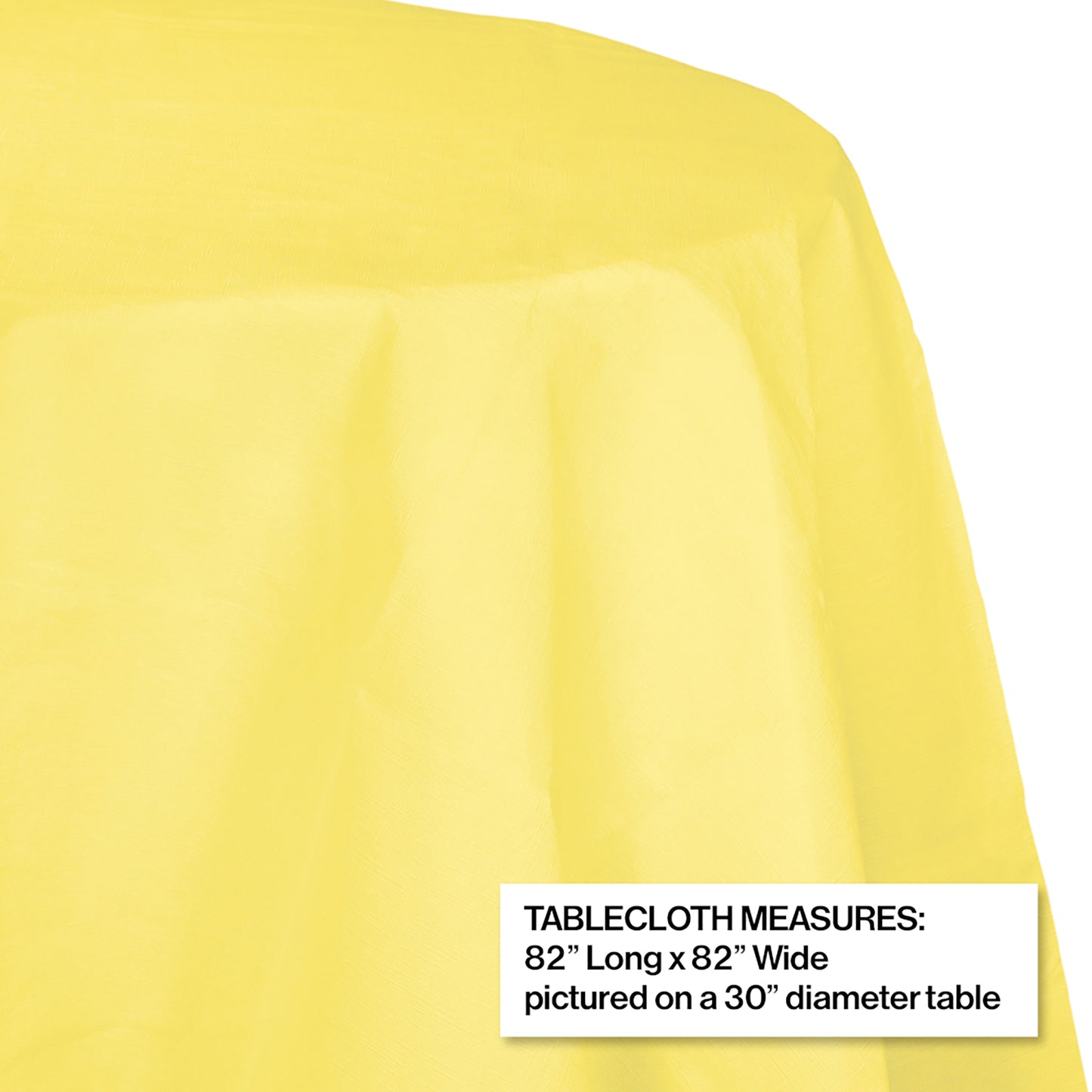 Mimosa Octy-Round Paper Tablecloths 12 ct