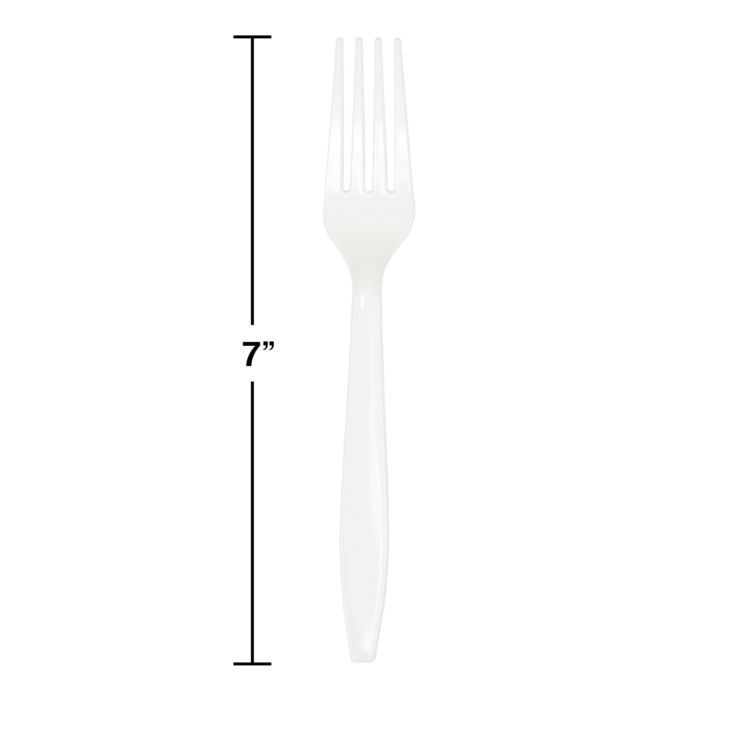 White Plastic Forks 288 ct