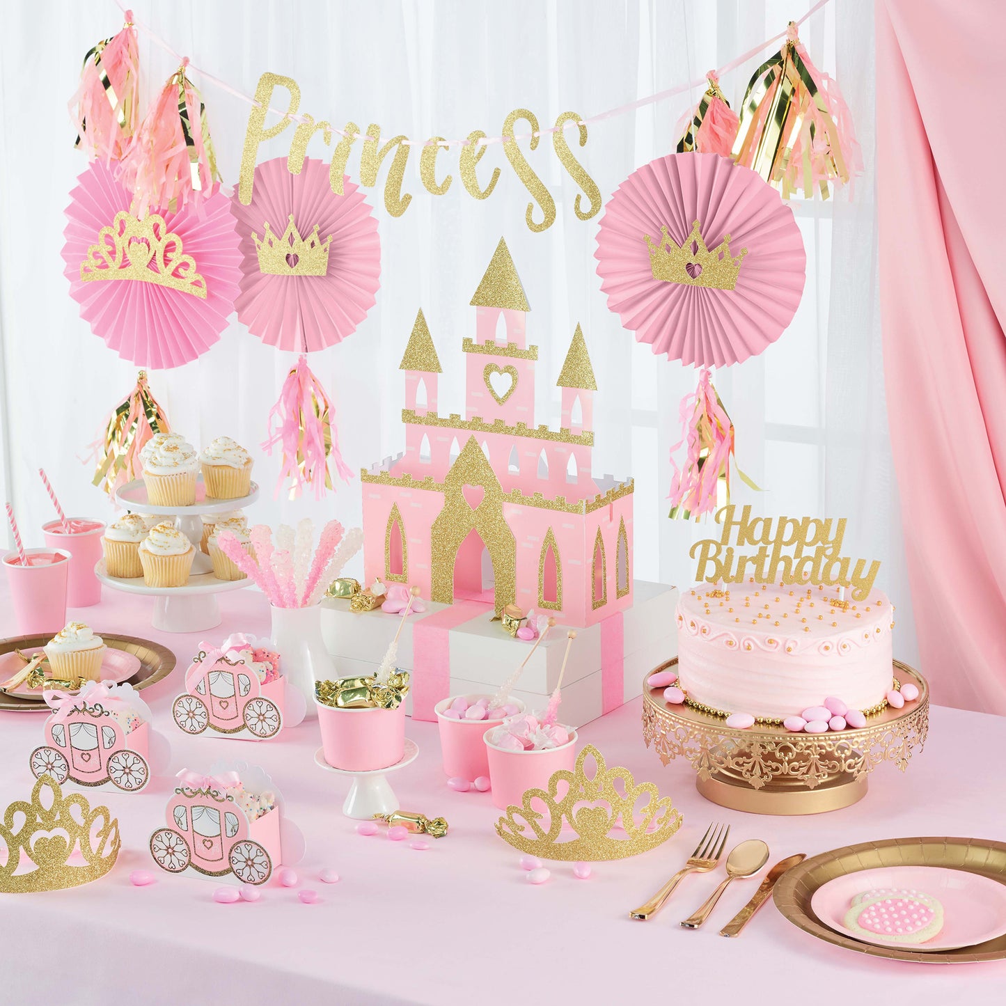 Classic Pink Treat Cups 96 ct