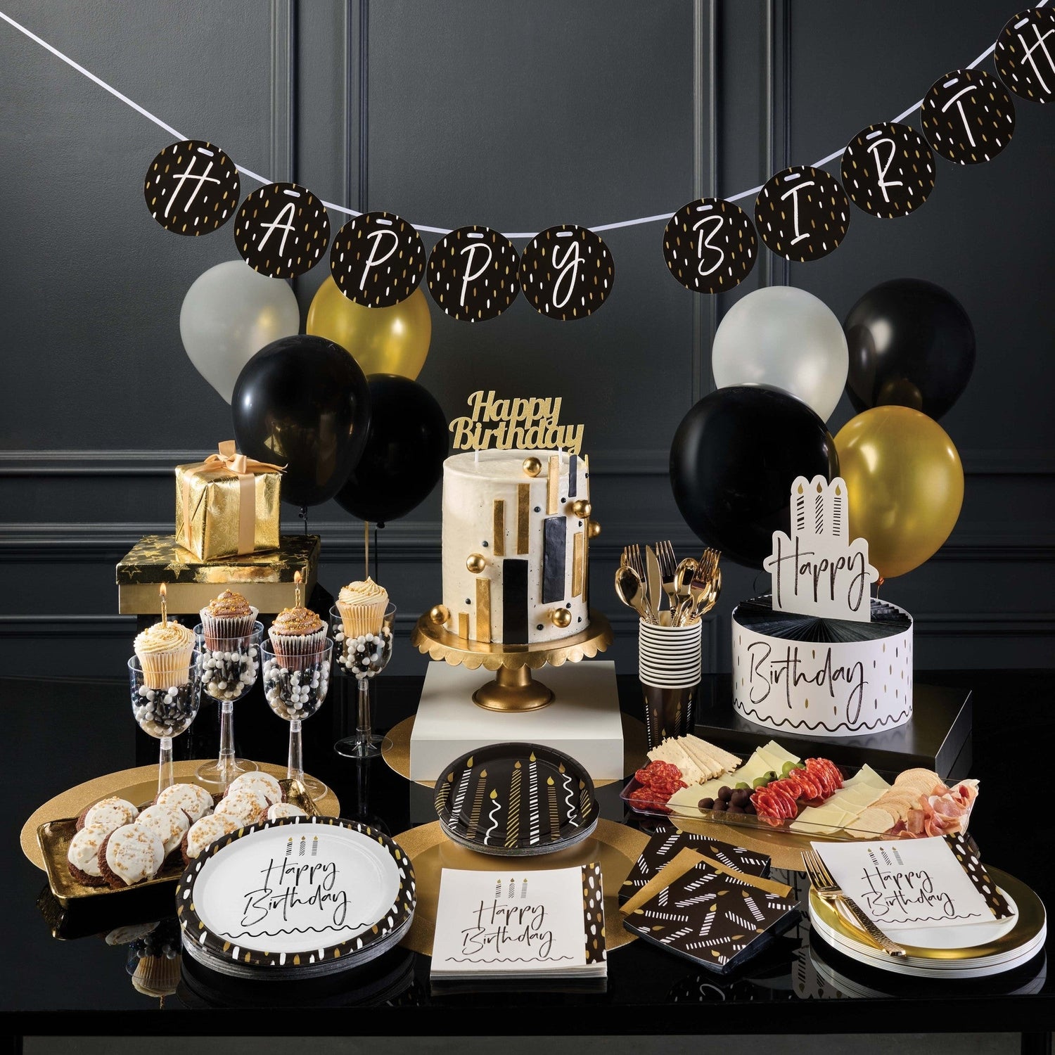 Golden Wishes Party Supplies