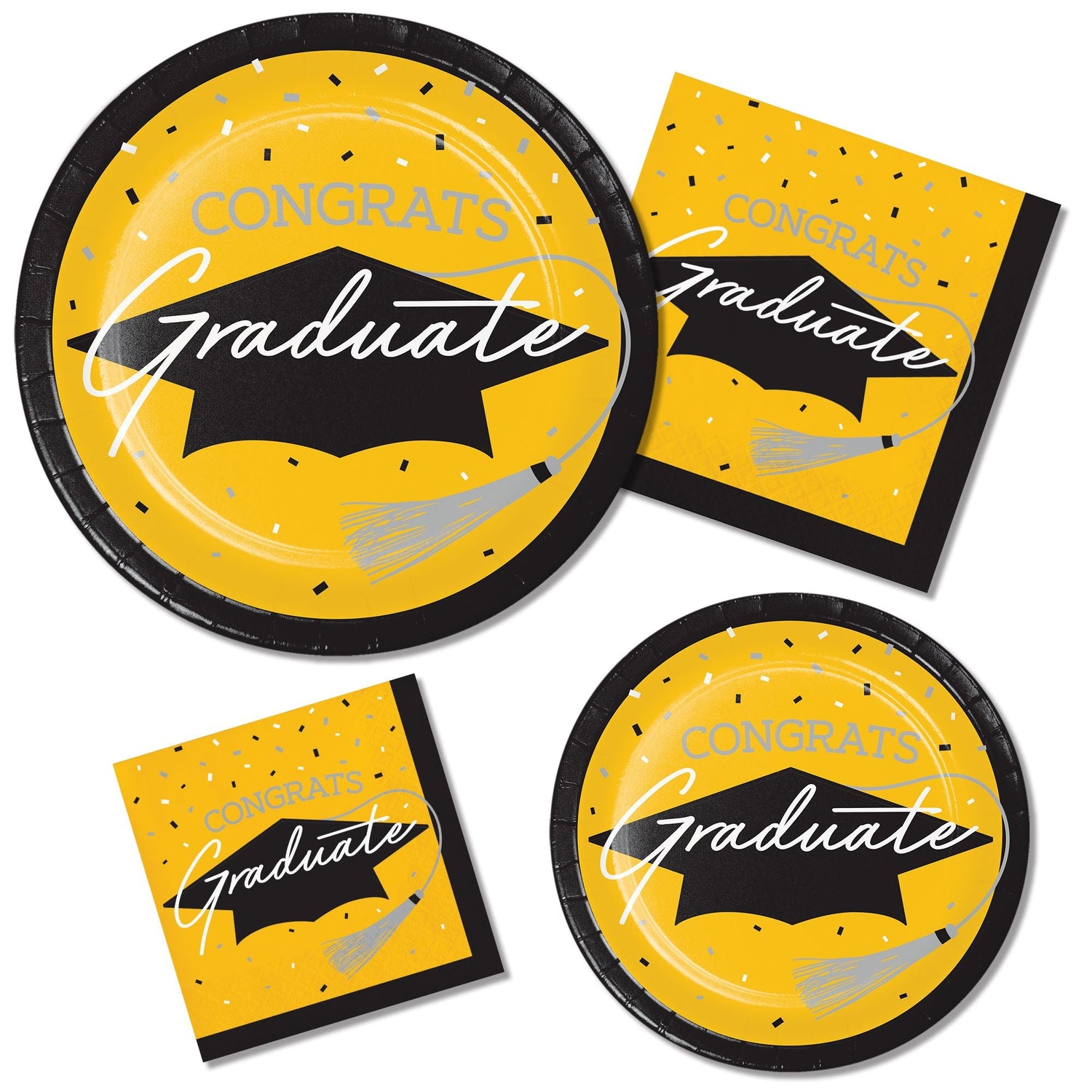 Graduation School Spirit Yellow Party Supplies Lifestyle Image