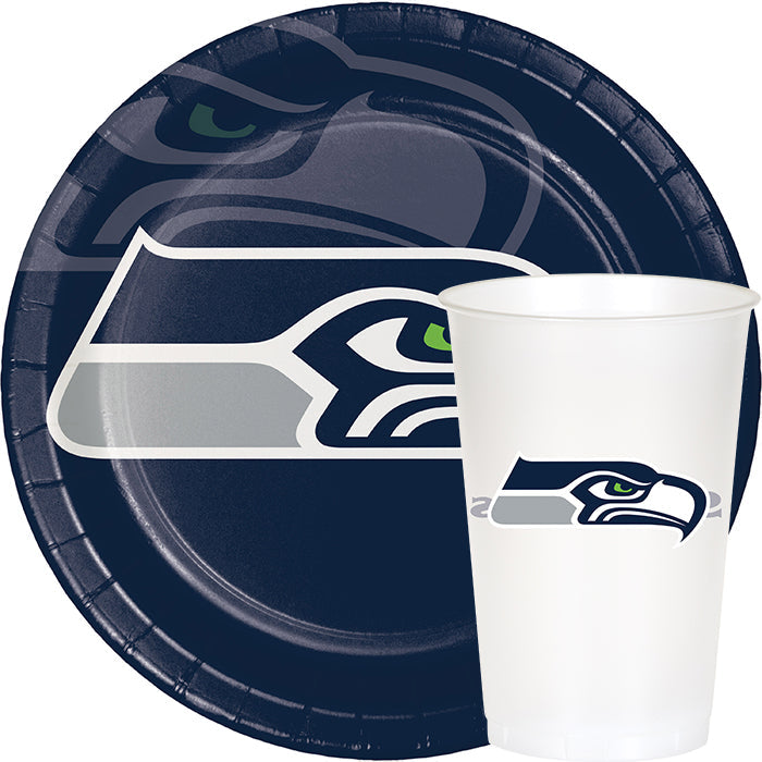 Seattle Seahawks Plate and Cup
