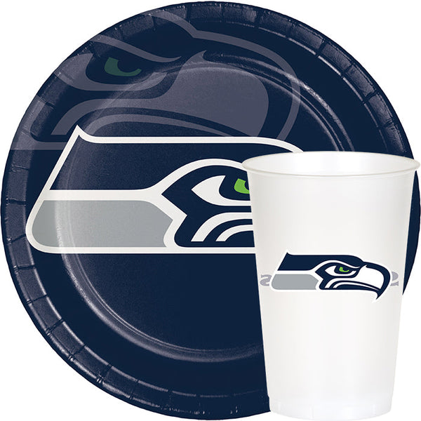 Seattle Seahawks Plate and Cup