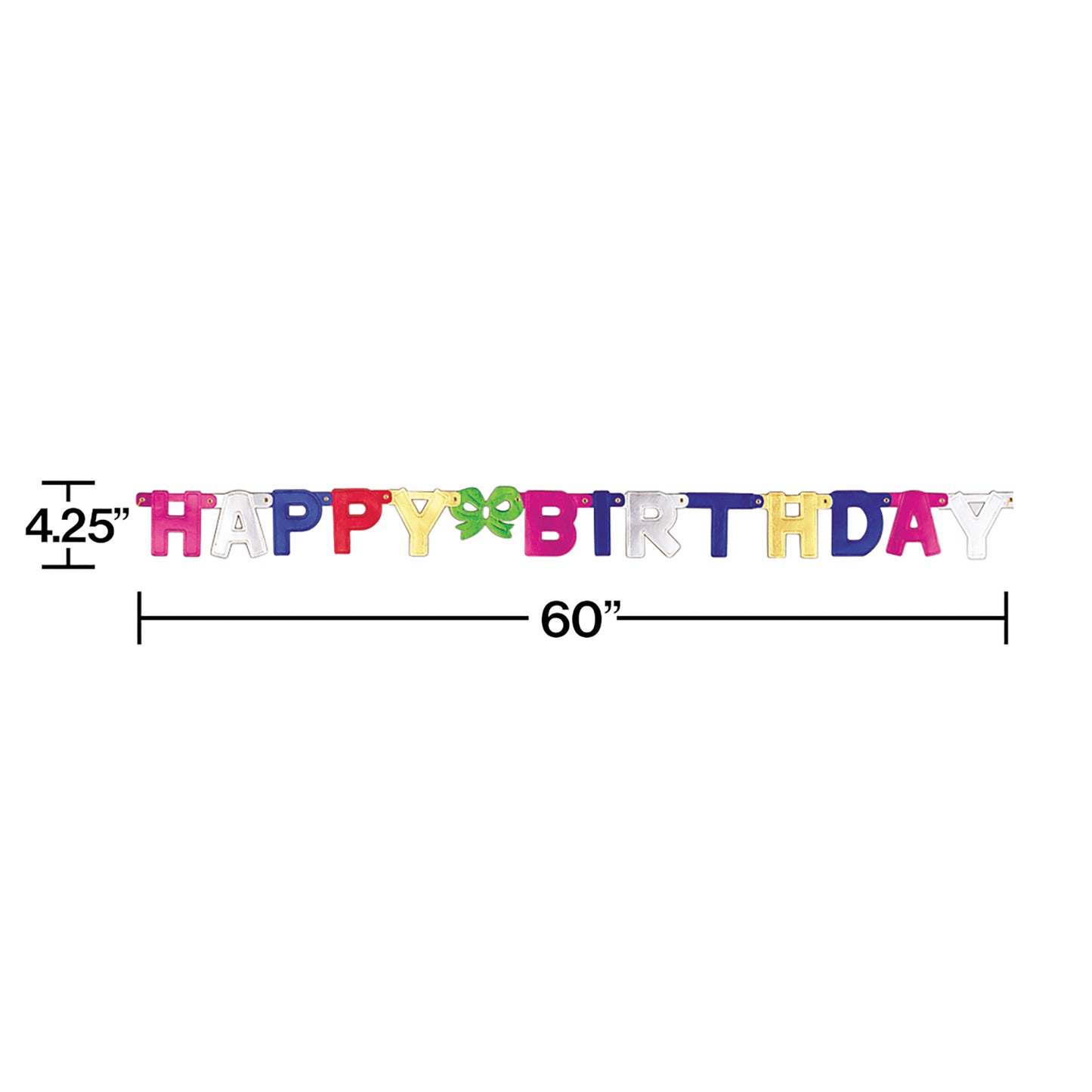 Happy Birthday Party Banners 12 ct