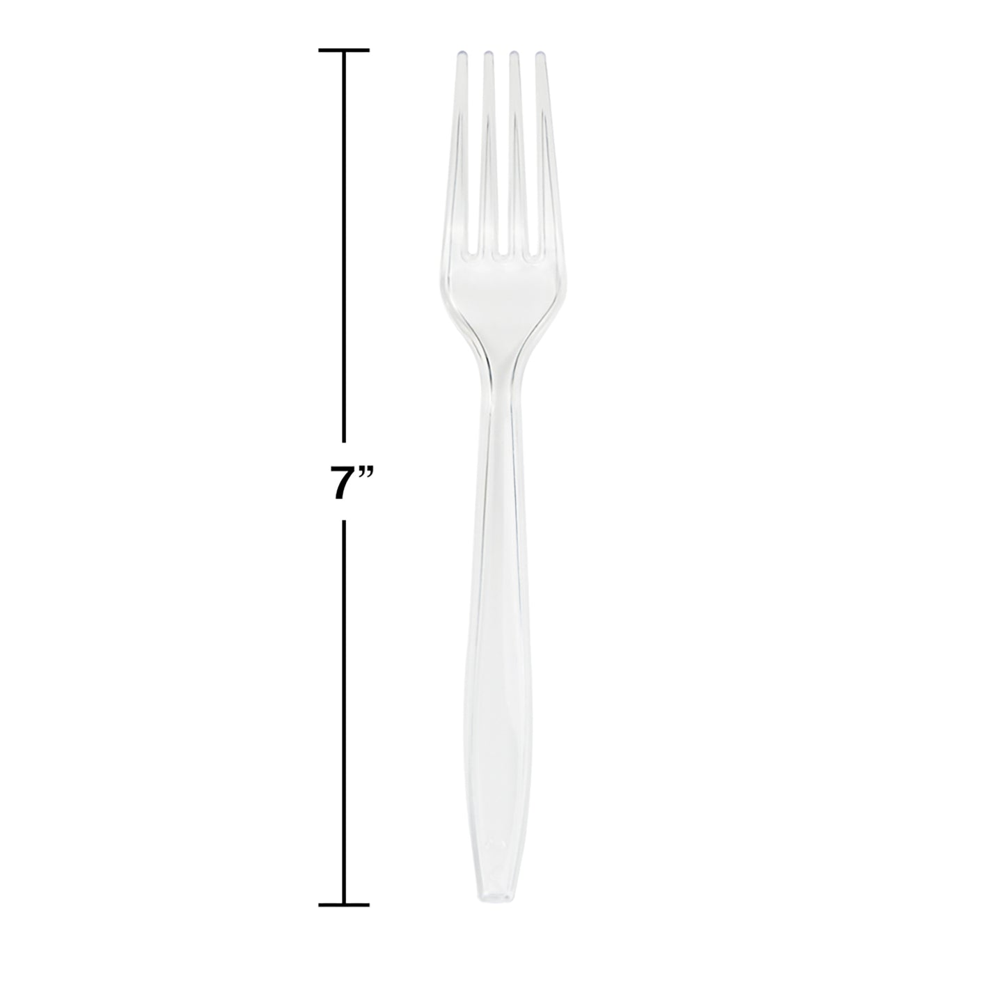 Clear Plastic Forks 288 ct