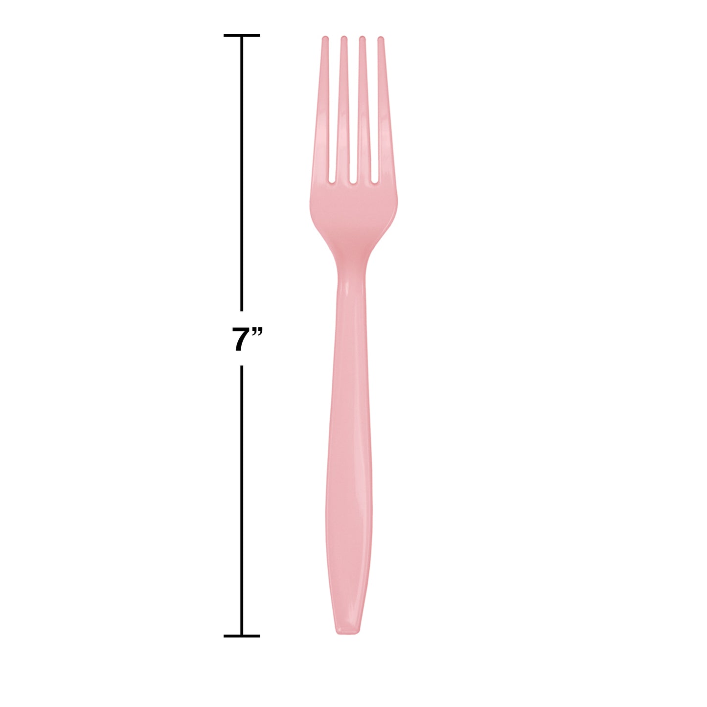 Classic Pink Plastic Forks 288 ct