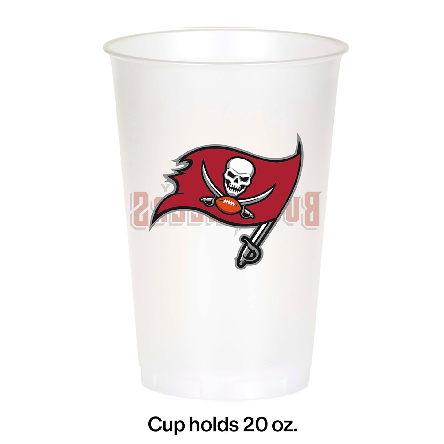 Tampa Bay Buccaneers 20 oz Plastic Cups 96 ct