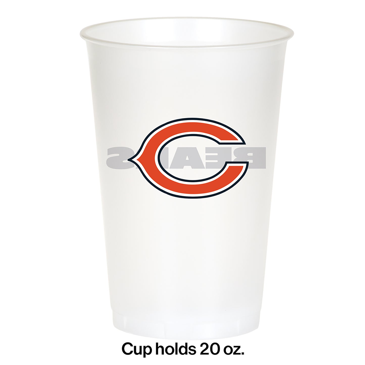 Chicago Bears 20 oz Plastic Cups 96 ct