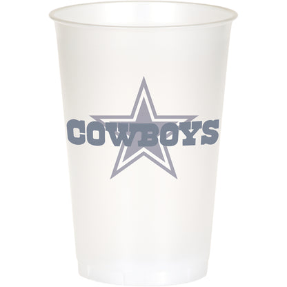 Dallas Cowboys 20 oz Plastic Cups 96 ct