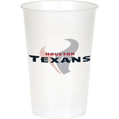 Houston Texans 20 oz Plastic Cups 96 ct