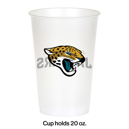 Jacksonville Jaguars 20 oz Plastic Cups 96 ct