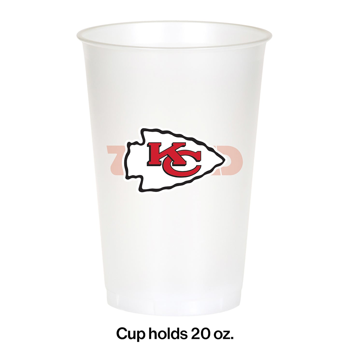 Kansas City Chiefs 20 oz Plastic Cups 96 ct