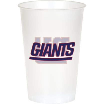 New York Giants 20 oz Plastic Cups 96 ct