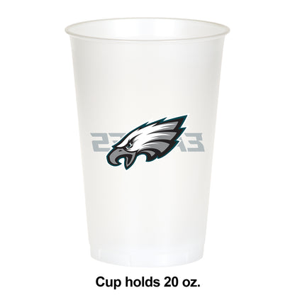 Philadelphia Eagles 20 oz Plastic Cups 96 ct