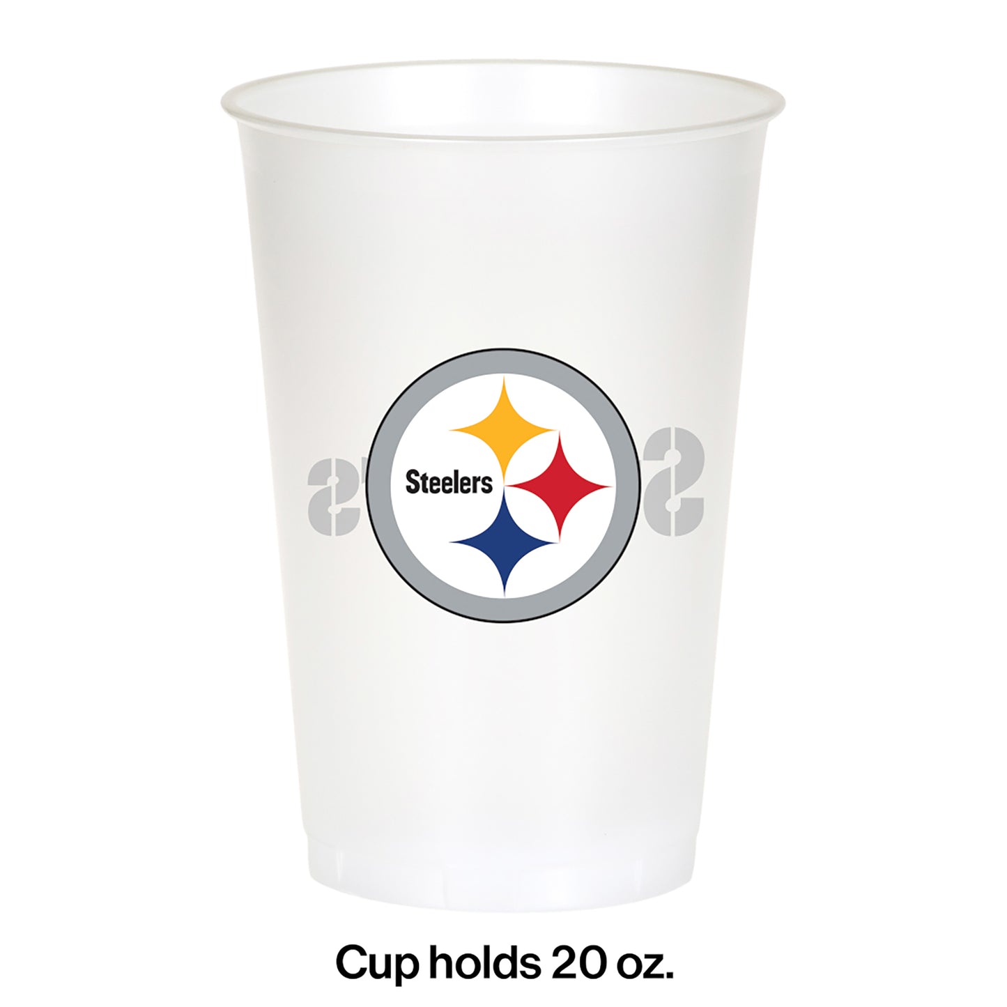Pittsburgh Steelers 20 oz Plastic Cups 96 ct