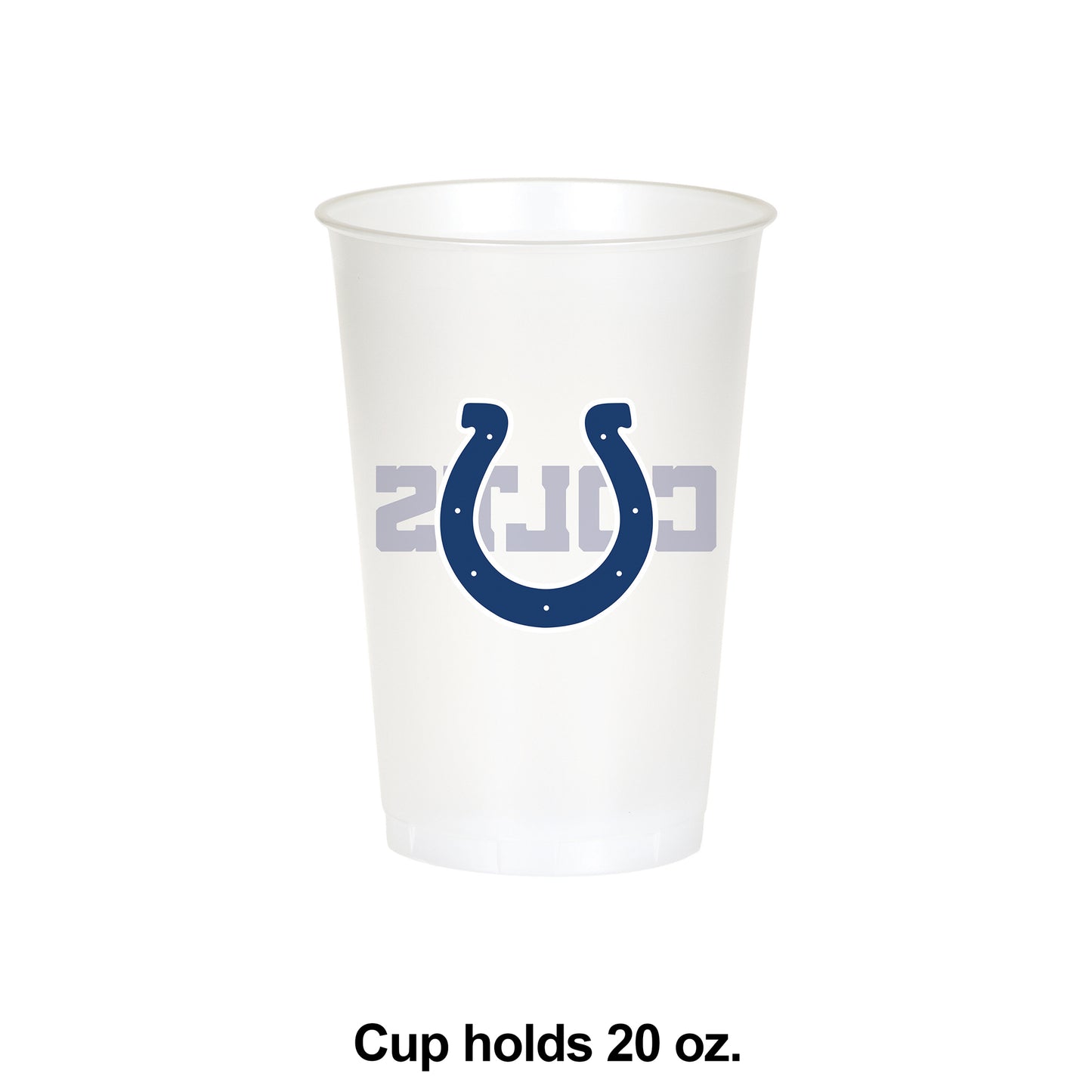 Indianapolis Colts 20 oz Plastic Cups 96 ct