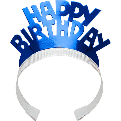 Foil Birthday Tiaras 48 ct