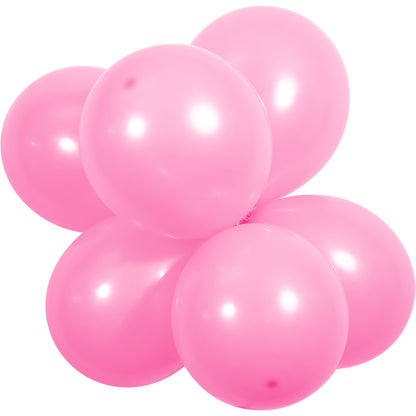 Candy Pink Latex Balloons 180 ct