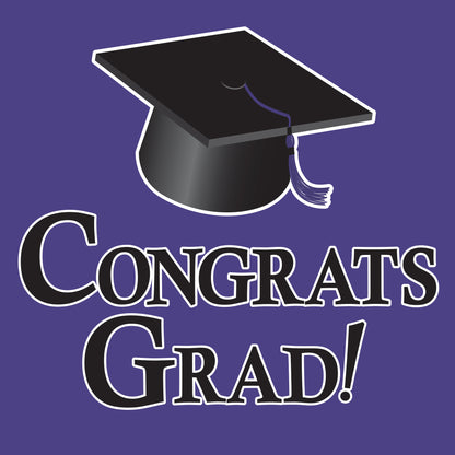 Graduation Card Boxes Purple 6 ct