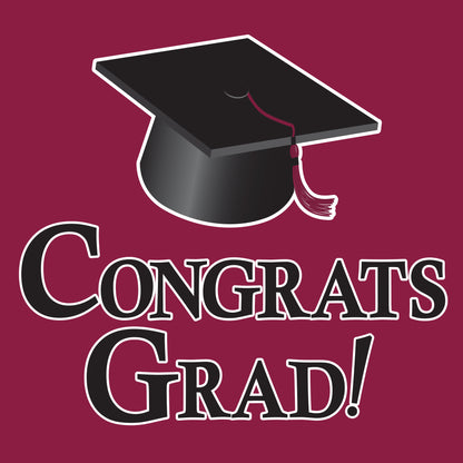 Graduation Card Boxes Burgundy 6 ct