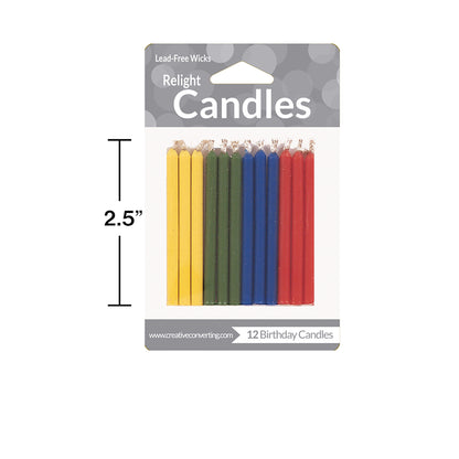 Magic Relight Candles 144 ct