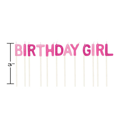 Birthday Girl Pick Candles 12 ct