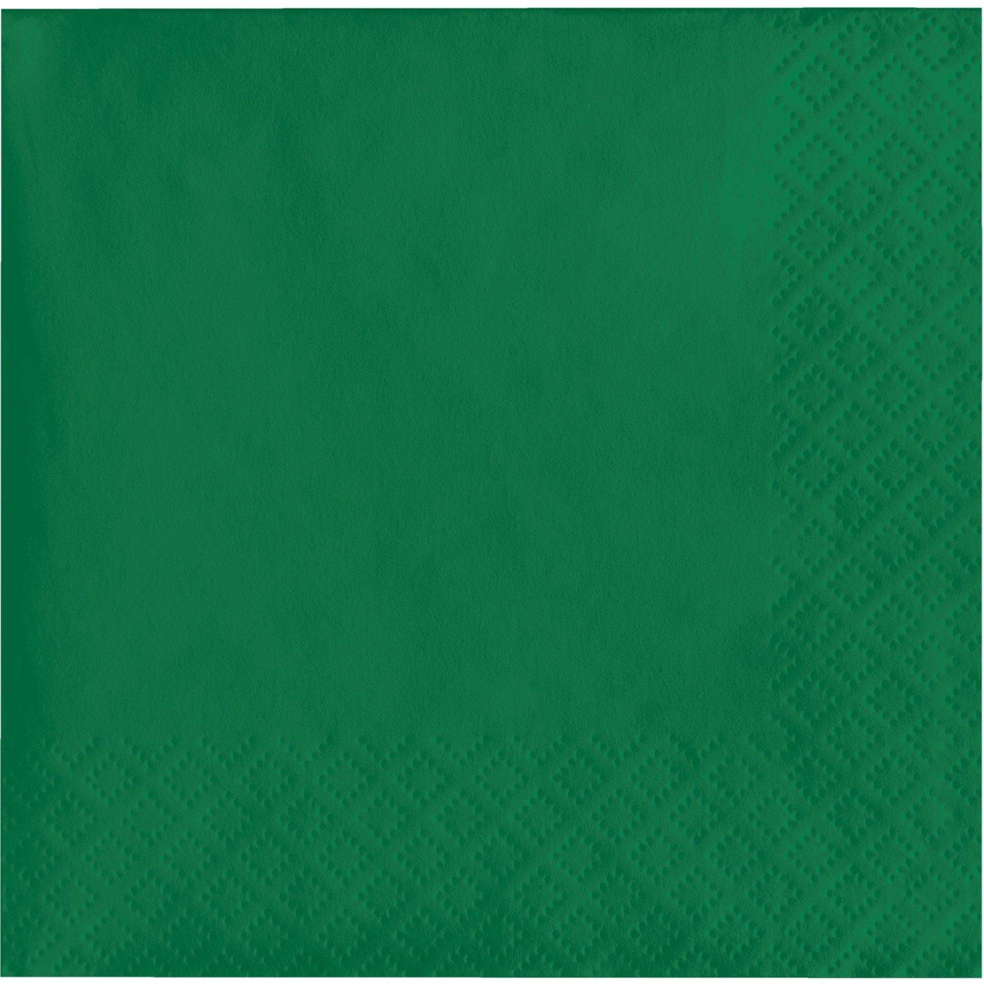 Emerald Green 2-Ply Beverage Napkins 600 ct