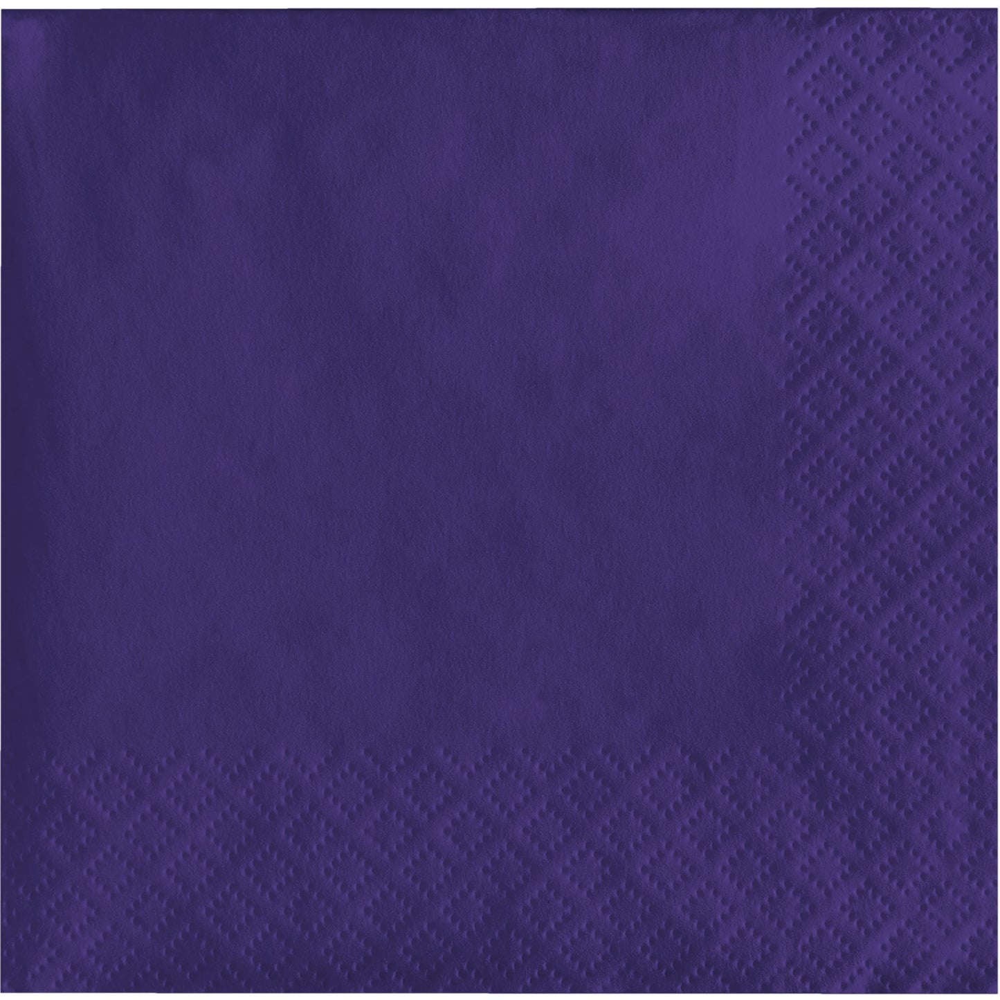 Purple 2-Ply Beverage Napkins 600 ct