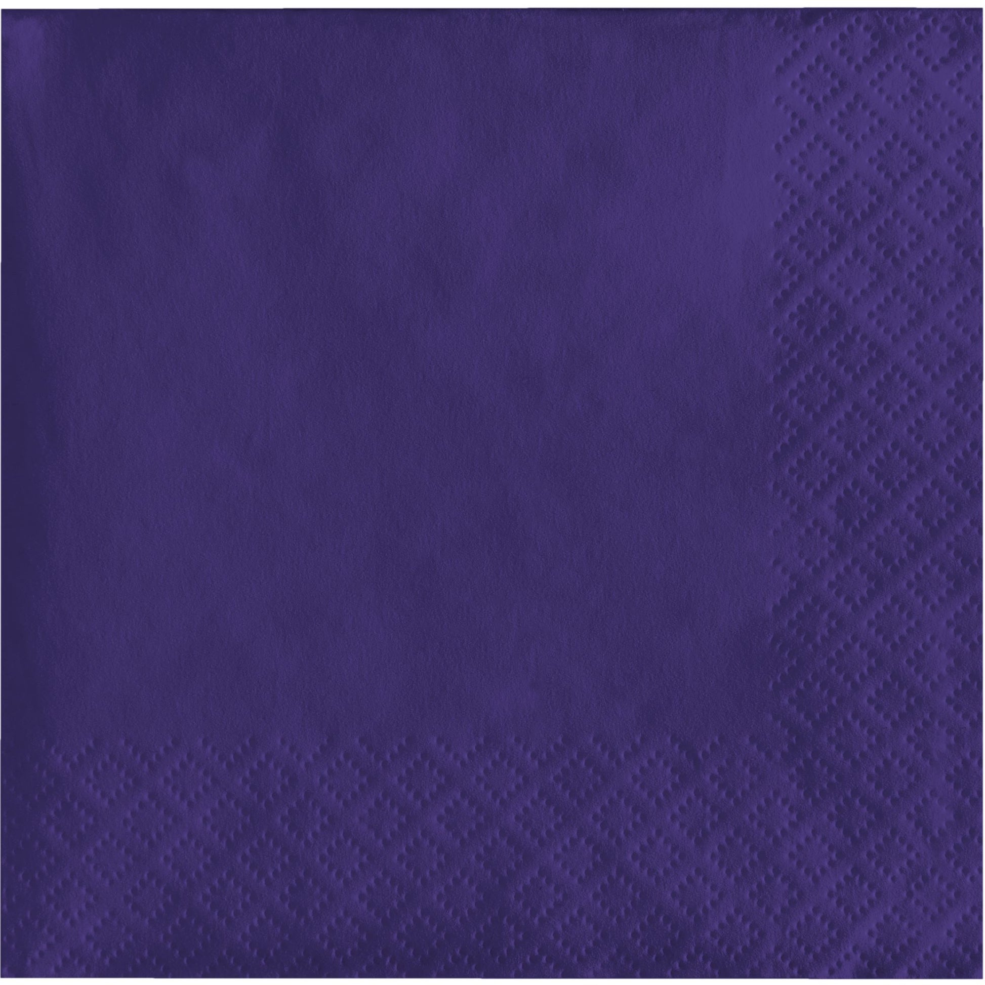 Purple 2-Ply Beverage Napkins 600 ct