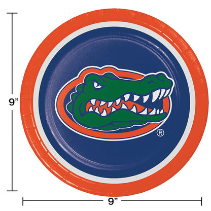 University of Florida Dinner Plates 96 ct