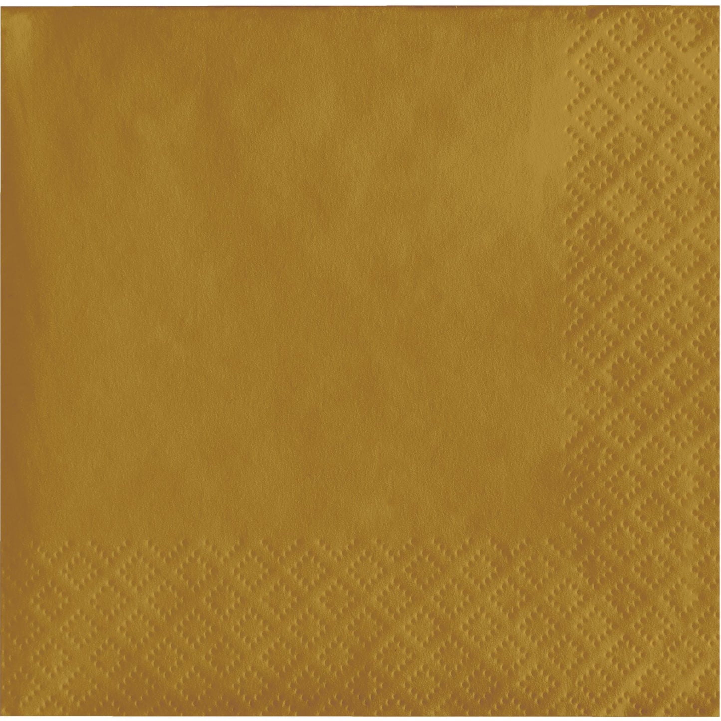 Glittering Gold Beverage Napkins 2-Ply 1200 ct
