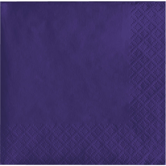 Purple Beverage Napkins 2-Ply 1200 ct