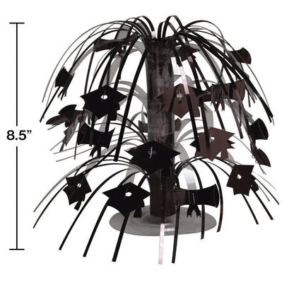 Black Graduation Centerpiece 12 ct