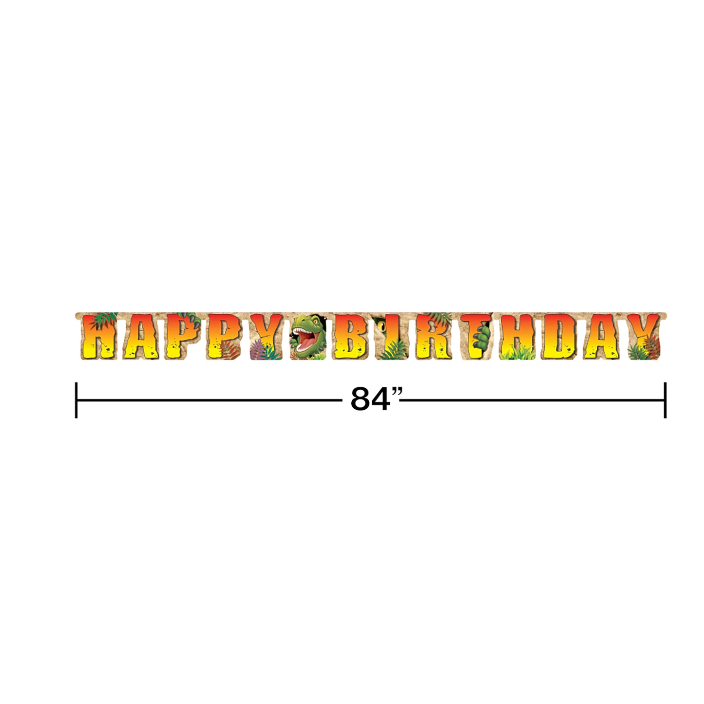 Dino Blast Banners 12 ct