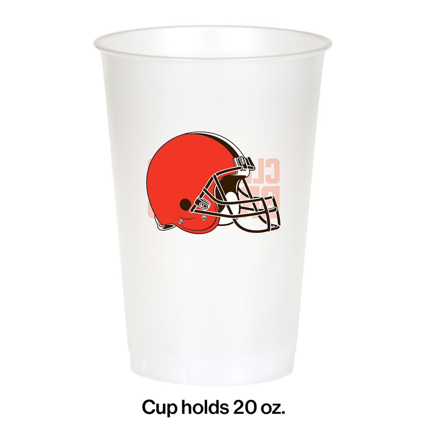 Cleveland Browns 20 oz Plastic Cups 96 ct