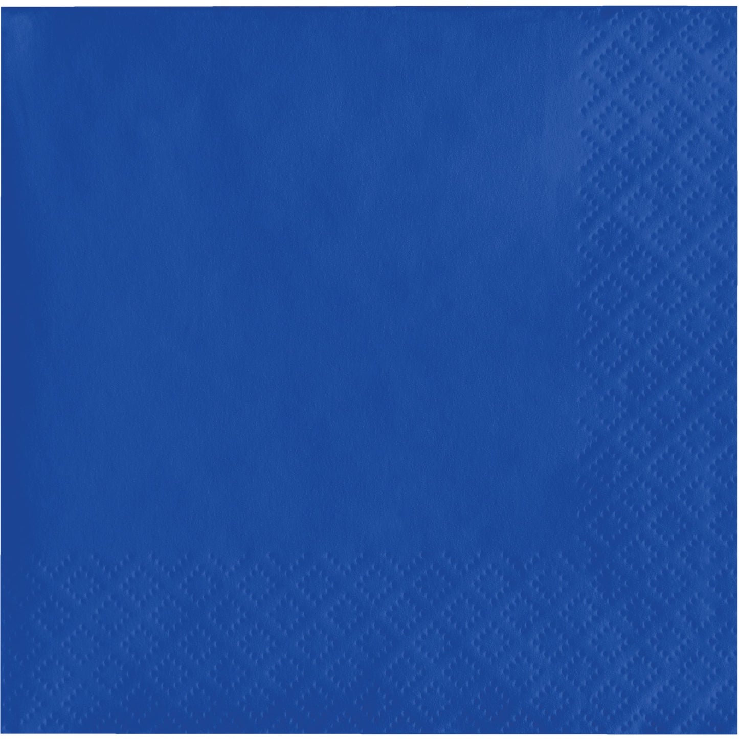Value Friendly Cobalt Blue Beverage Napkins 240 ct