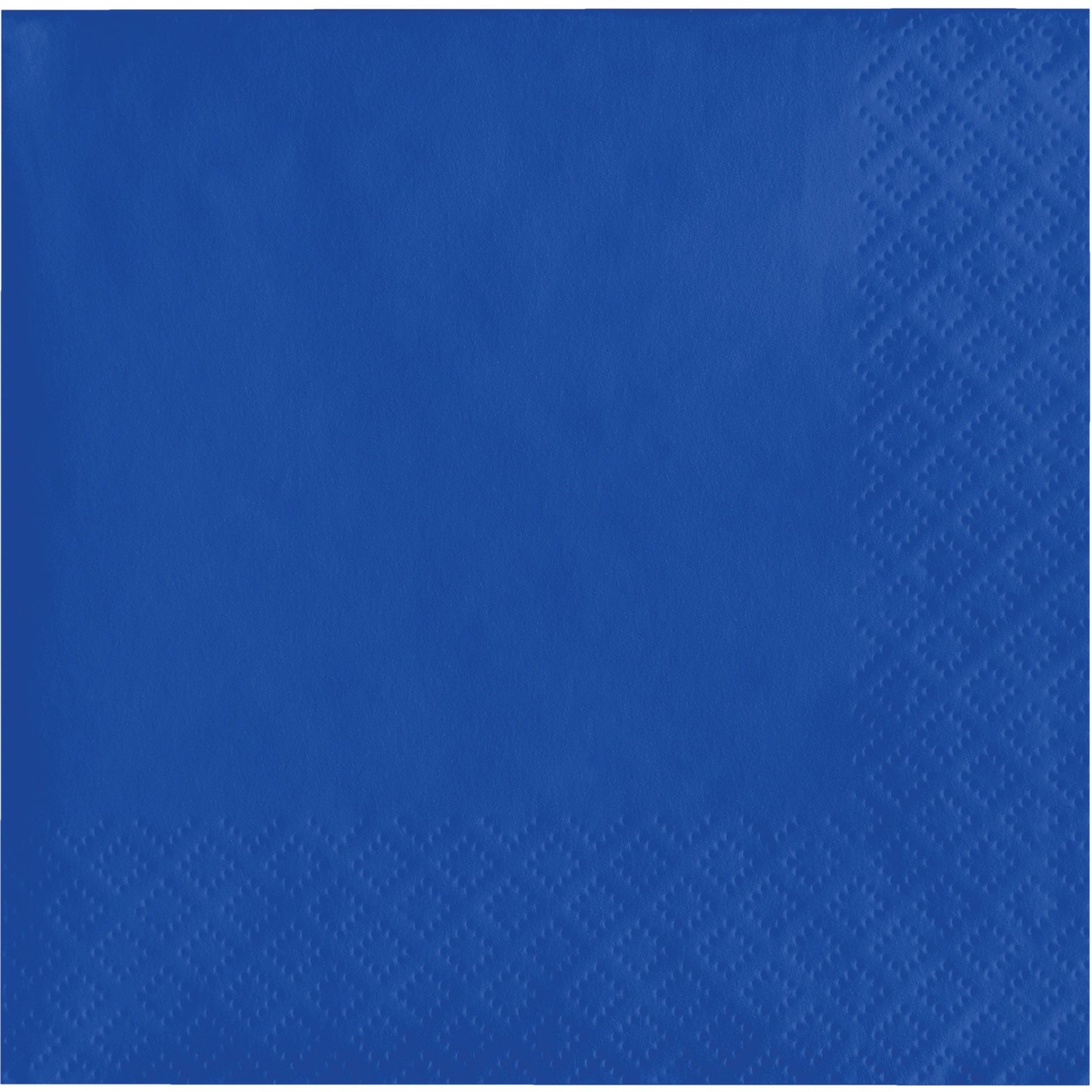 Value Friendly Cobalt Blue Beverage Napkins 240 ct