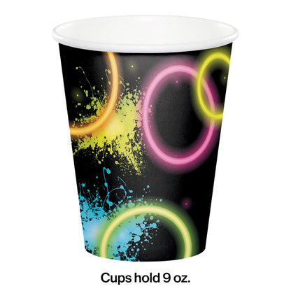 Glow Party 9 oz Hot & Cold Cups 96 ct