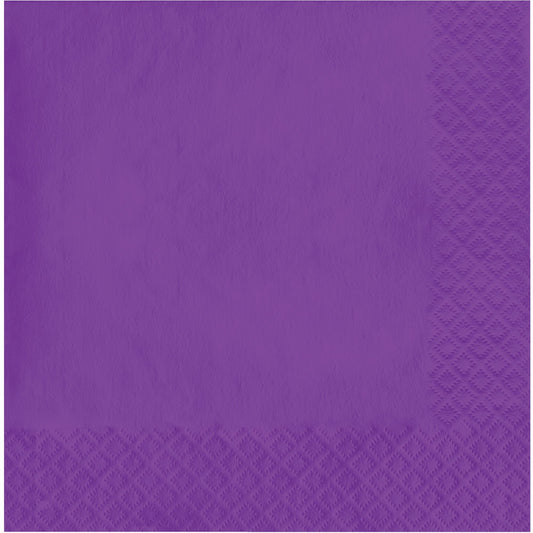 Amethyst Purple Luncheon Napkins 2-Ply 600 ct