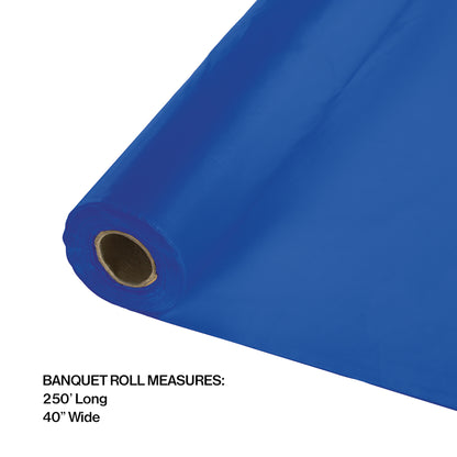 Cobalt Blue Banquet Roll 1 ct